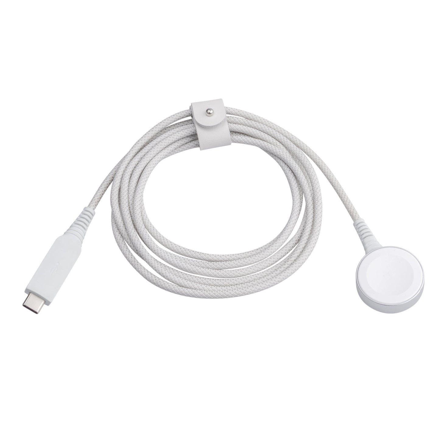 6FT USB-C Smart Watch Charger for Apple Watch, Compatible for All Apple Watch Series.White