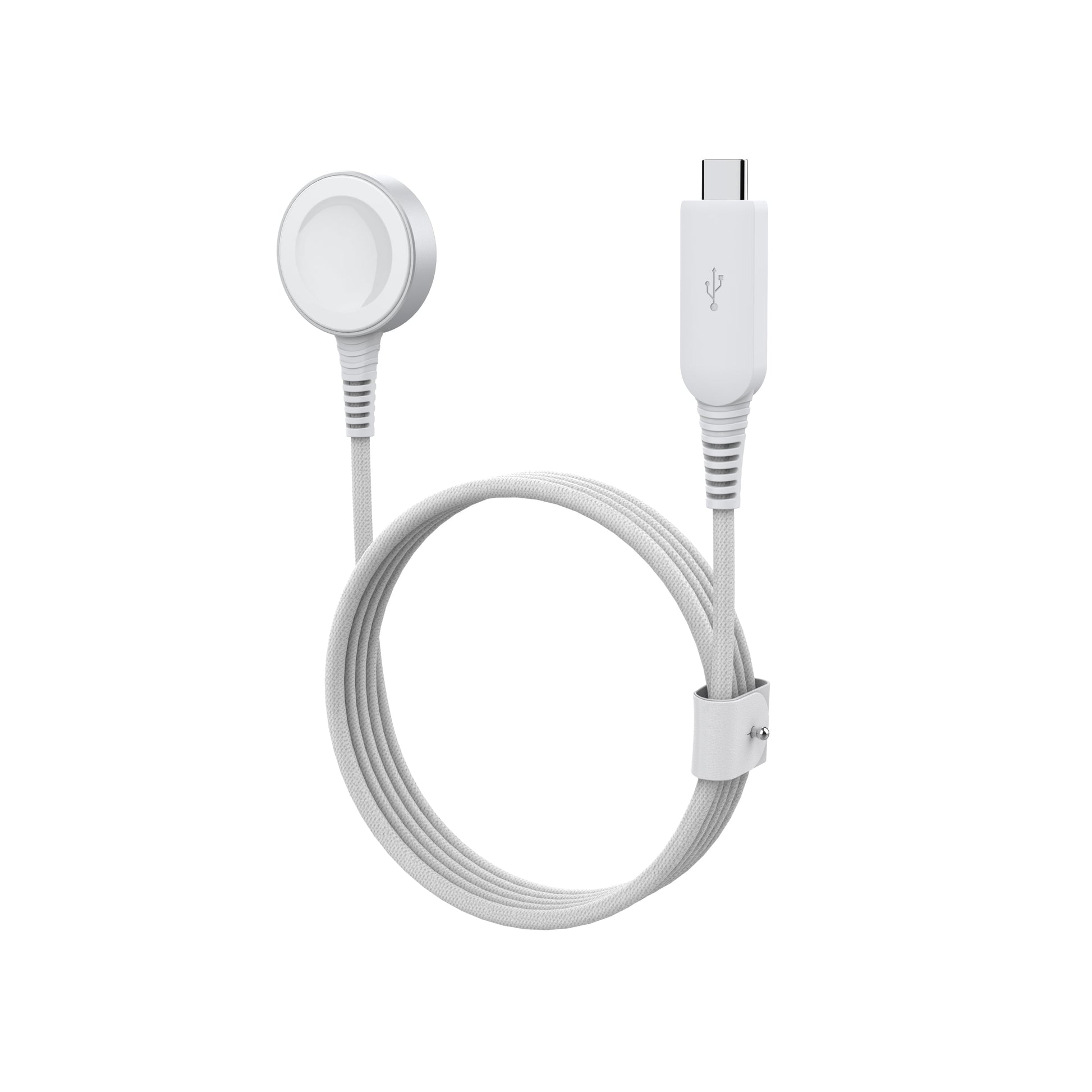 6FT USB-C Smart Watch Charger for Apple Watch, Compatible for All Apple Watch Series.White